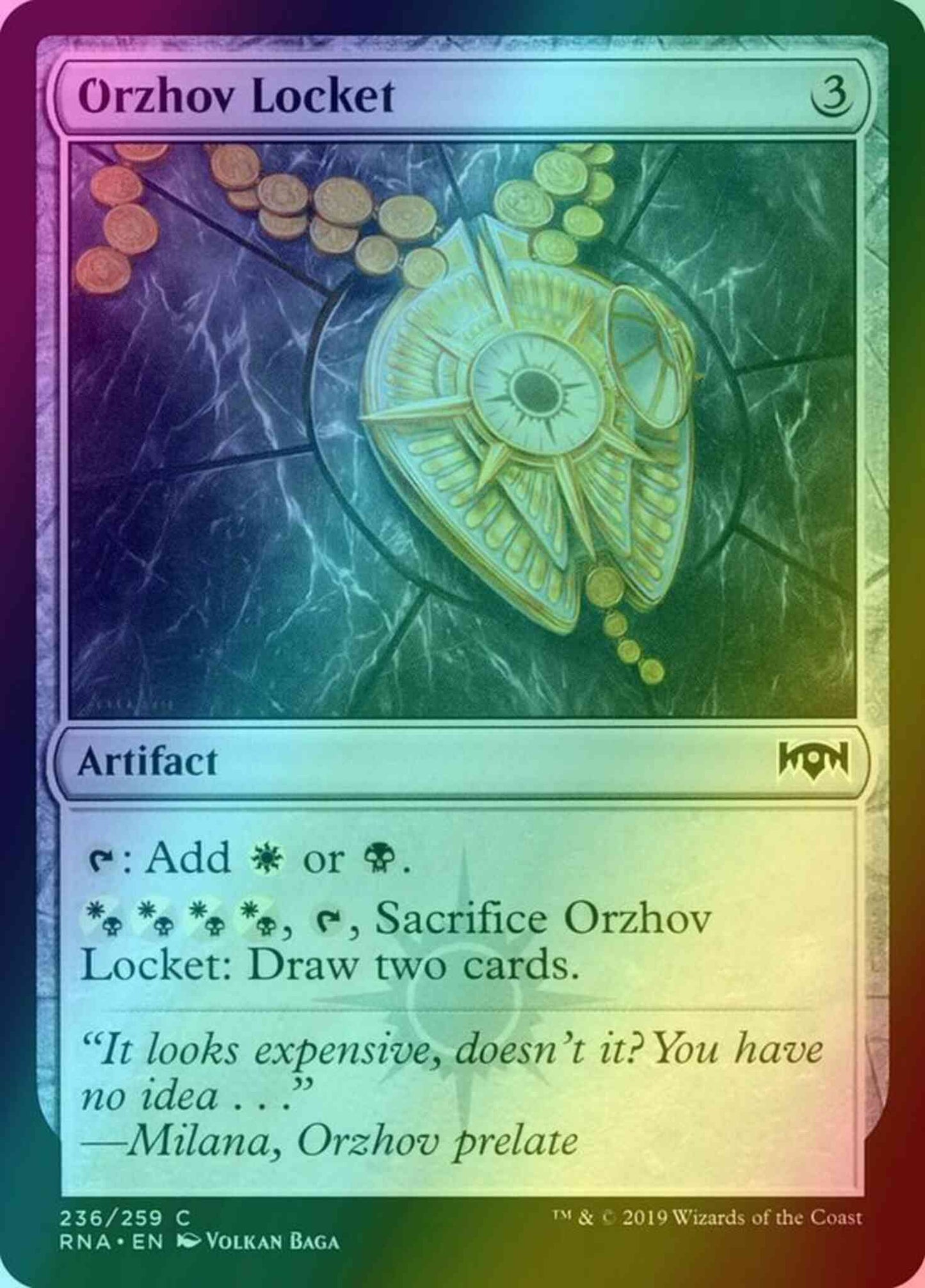 Orzhov Locket [236] [Ravnica Allegiance] [Foil]