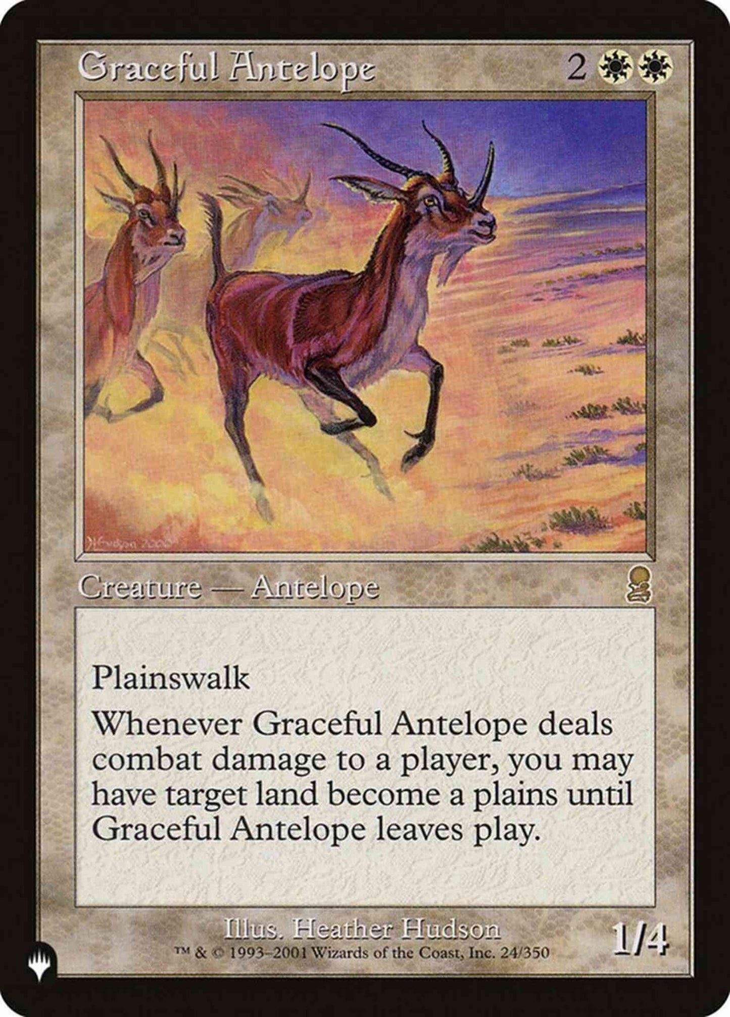 Graceful Antelope [ODY-24] [The List] [Non-Foil]