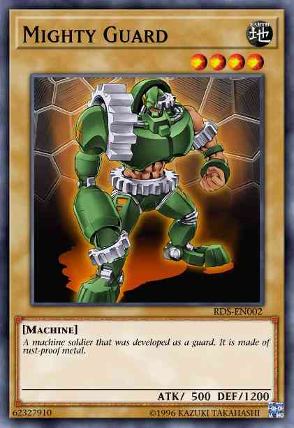 Mighty Guard - DR3-EN062 - Common - Unlimited