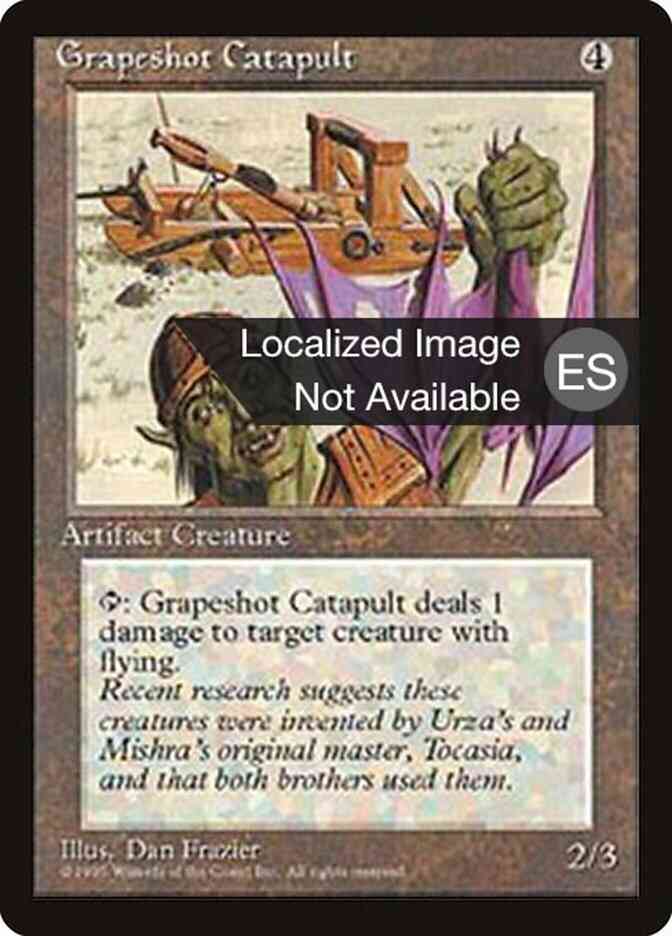 Grapeshot Catapult - Korean [322] [Fourth Edition Black Border: Korean] [Non-Foil]