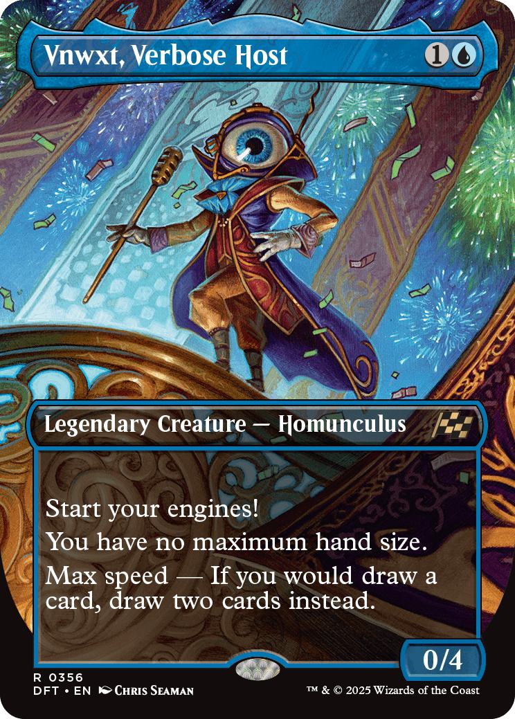 Vnwxt, Verbose Host [356] [Borderless] [Aetherdrift] [Non-Foil]
