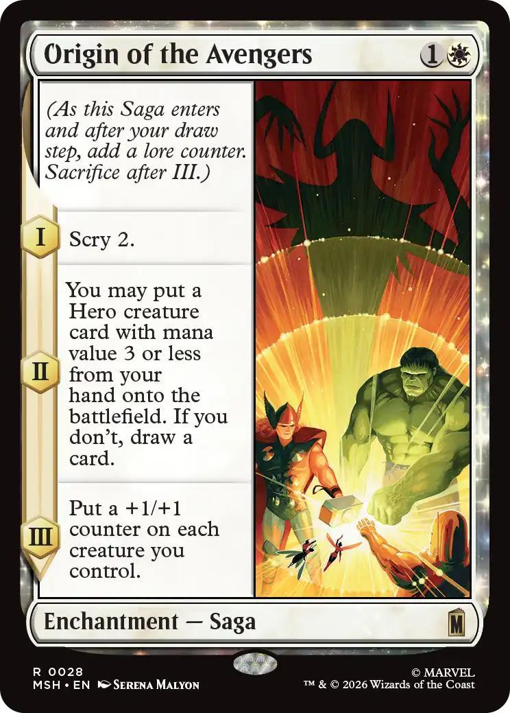 Origin of the Avengers [28] [Marvel Super Heroes] [Non-Foil]