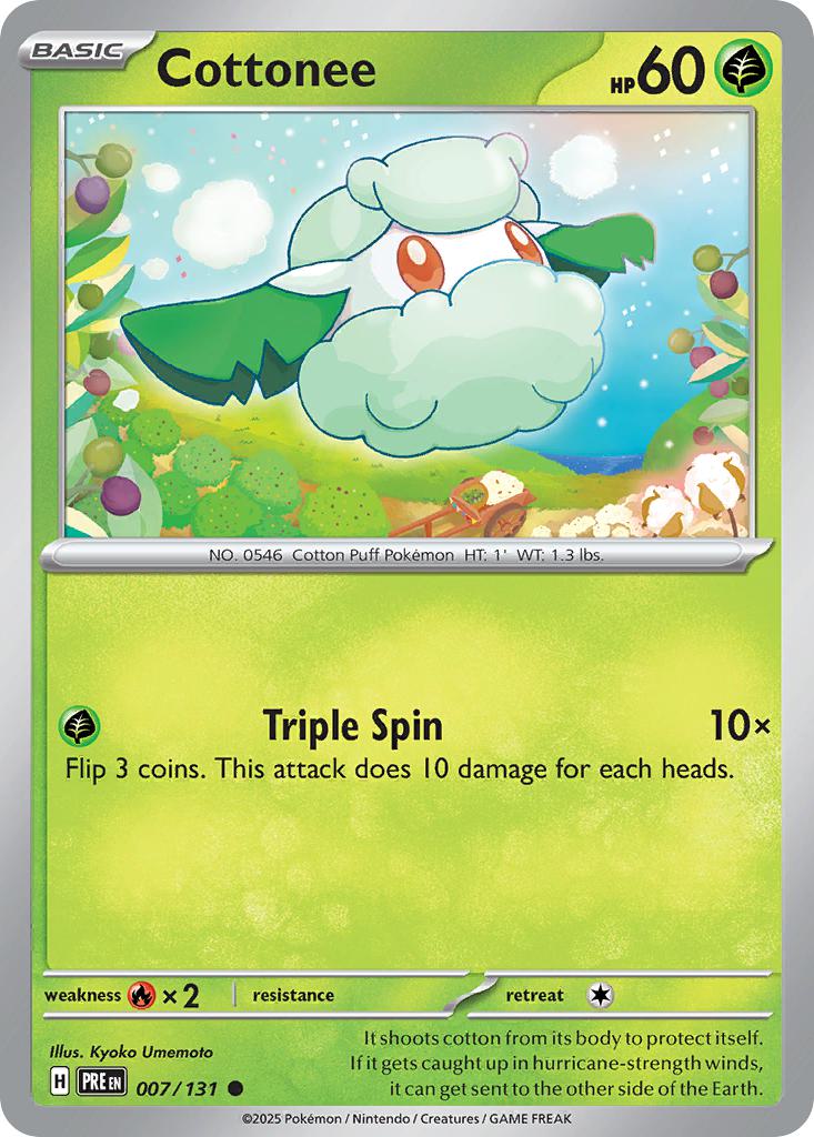 Cottonee - 007/131 - Common [sv085-007] [Non-Holo]