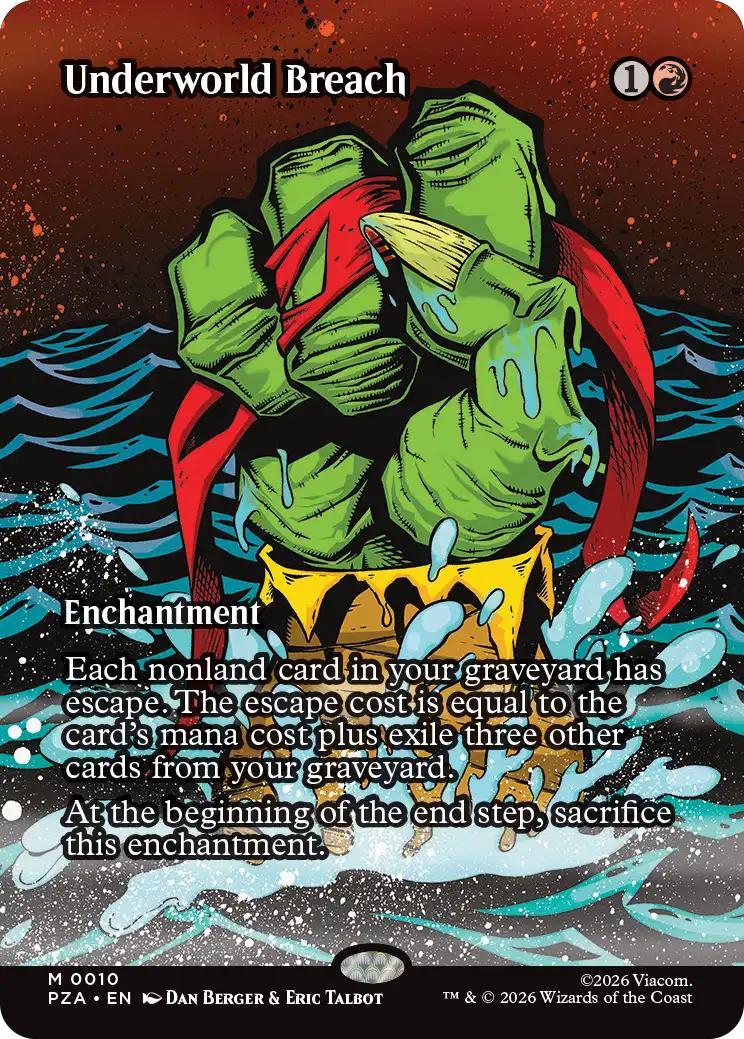 Underworld Breach [10] [Borderless] [Teenage Mutant Ninja Turtles Source Material] [Non-Foil]