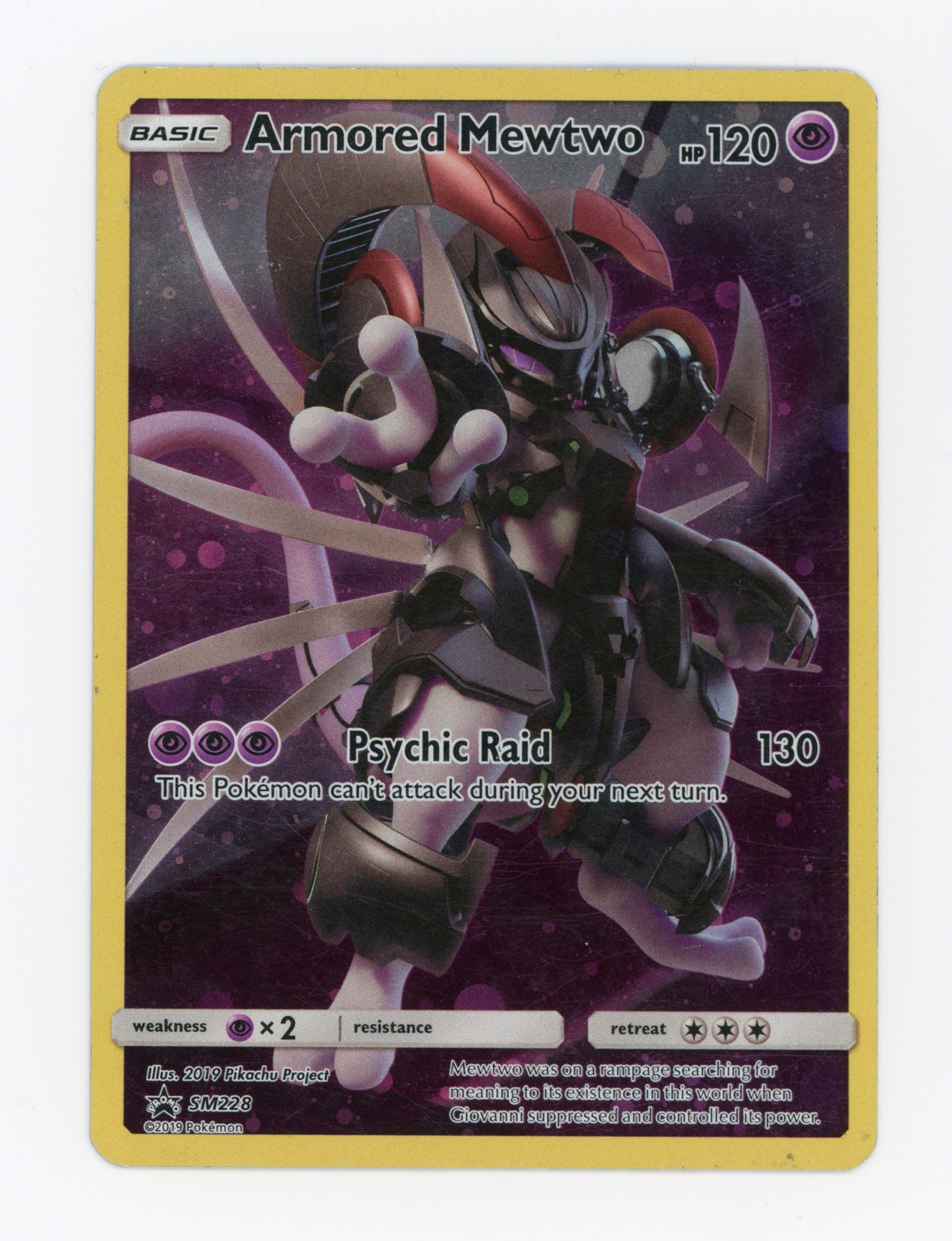 Armored Mewtwo — Promo|Holo — ID 19153