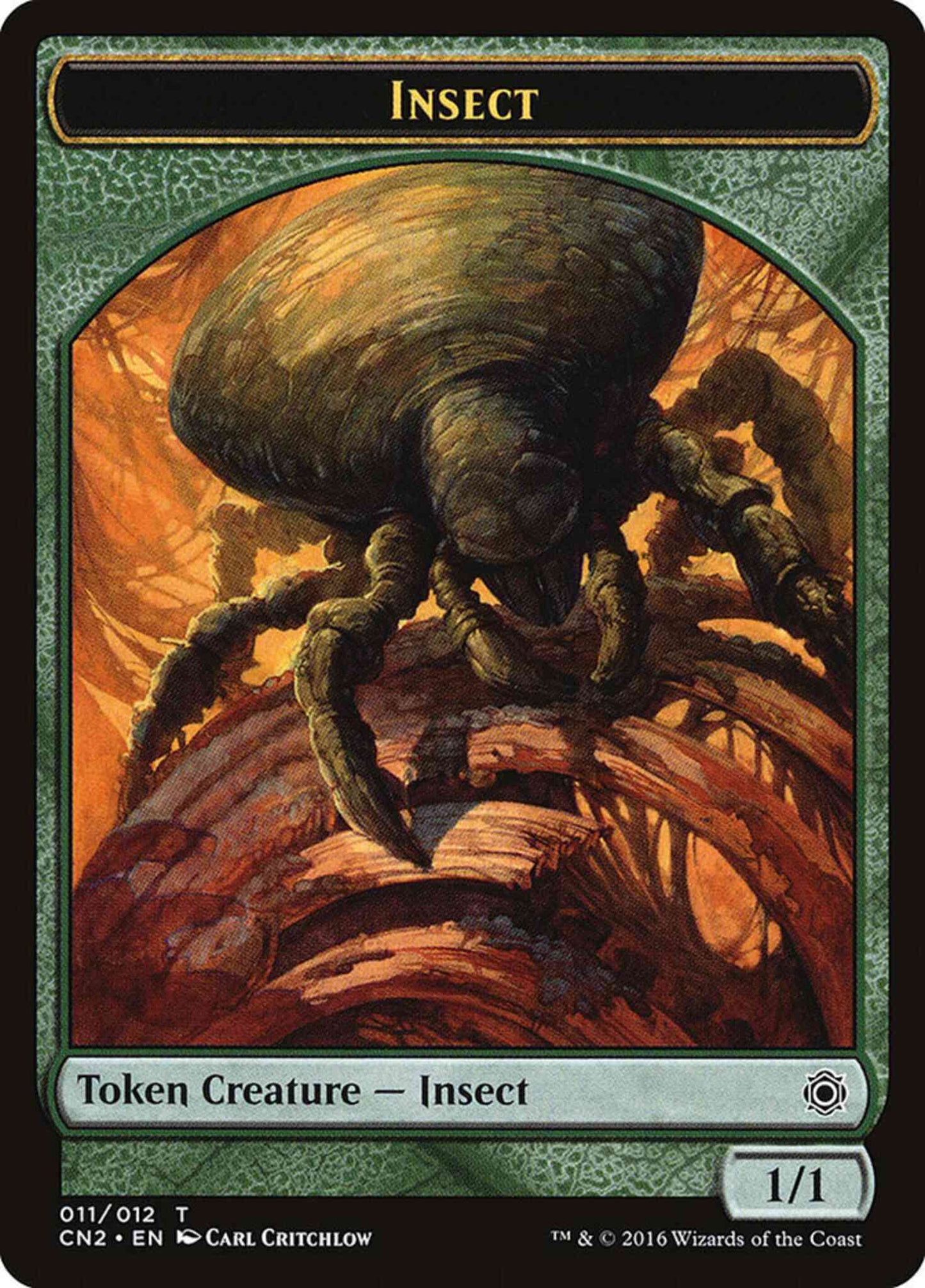 Insect Token [11] [Conspiracy: Take the Crown Tokens] [Non-Foil]