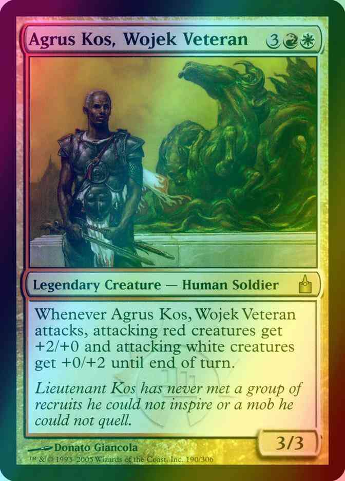 Agrus Kos, Wojek Veteran [190] [Ravnica City Of Guilds] [Foil]