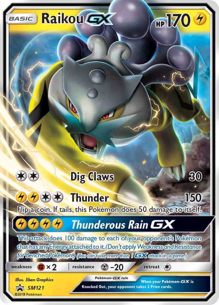 Raikou-GX - SM121 - Promo [smp-SM121] [Ultra]