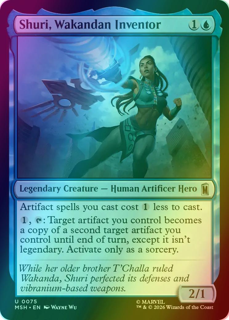Shuri, Wakandan Inventor [75] [Marvel Super Heroes] [Foil]