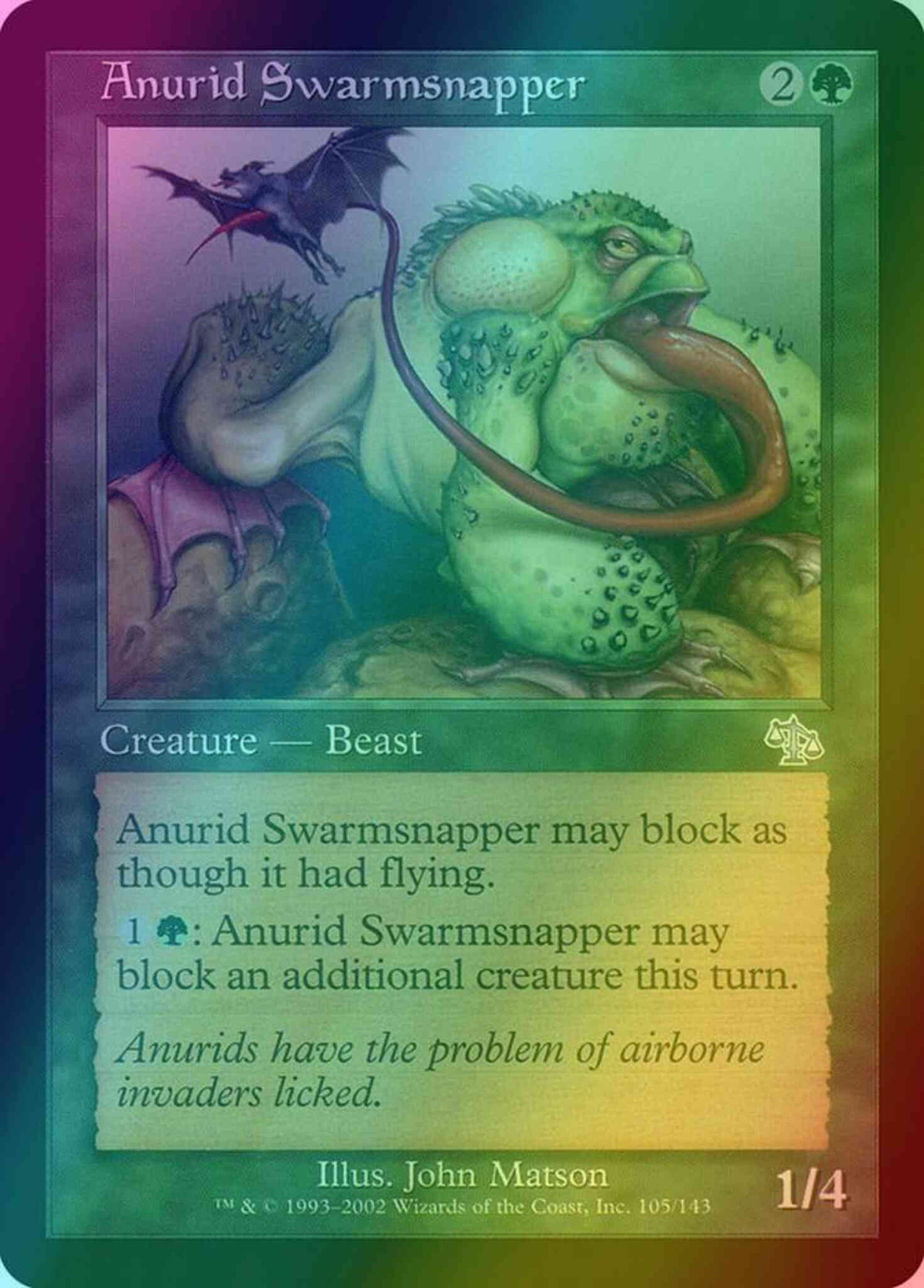 Anurid Swarmsnapper [105] [Judgment] [Foil]