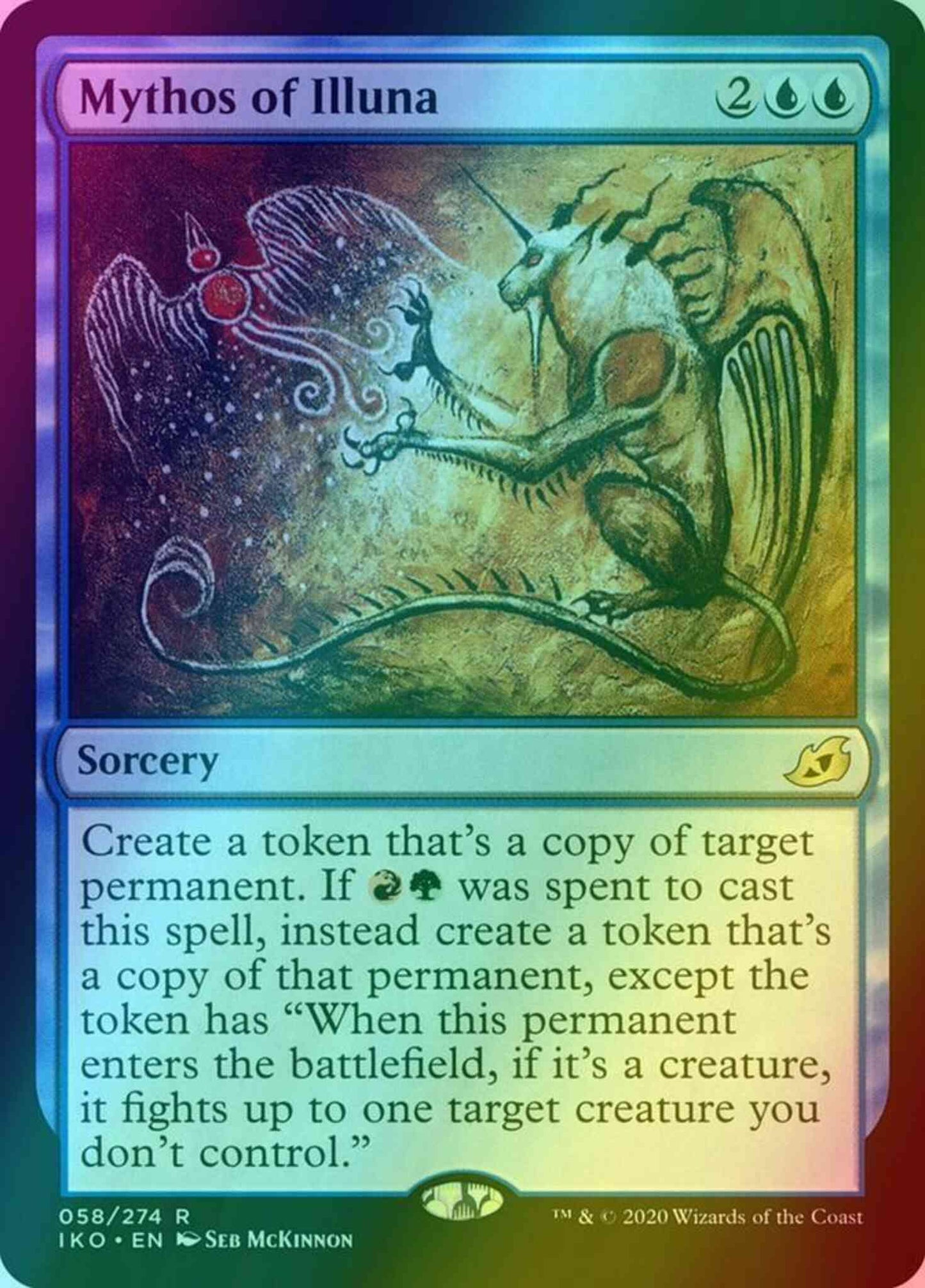Mythos of Illuna [58] [Ikoria: Lair of Behemoths] [Foil]