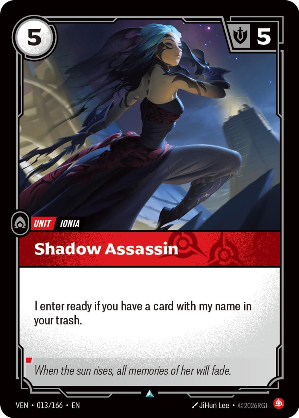 Shadow Assassin - 013/166 [Vendetta] [Non Foil]