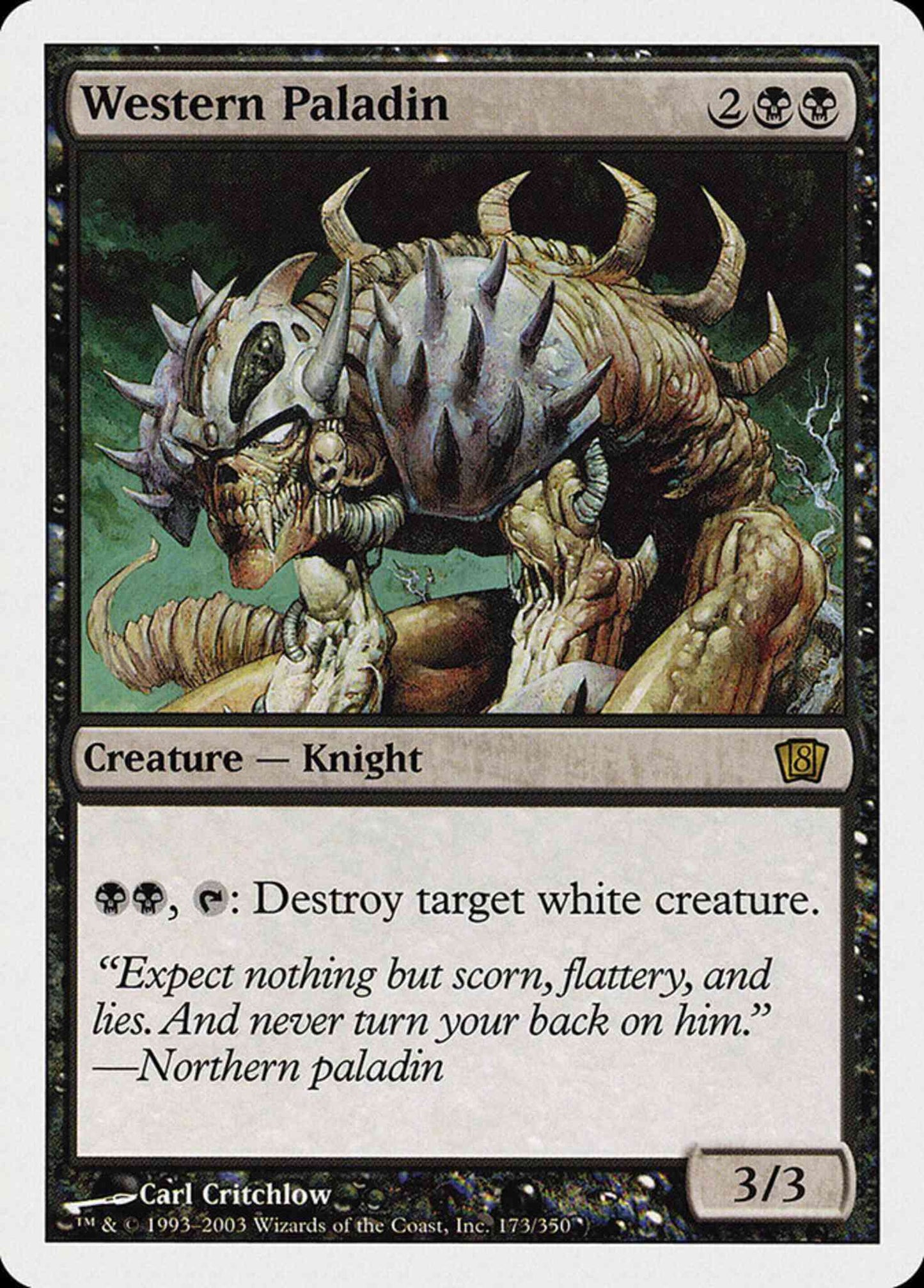 Western Paladin [173] [Eighth Edition] [Non-Foil]