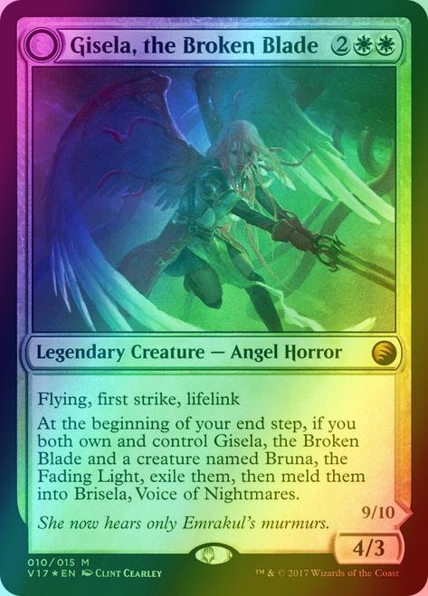 Gisela, the Broken Blade // Brisela, Voice of Nightmares [10] [A] [From the Vault: Transform] [Foil]