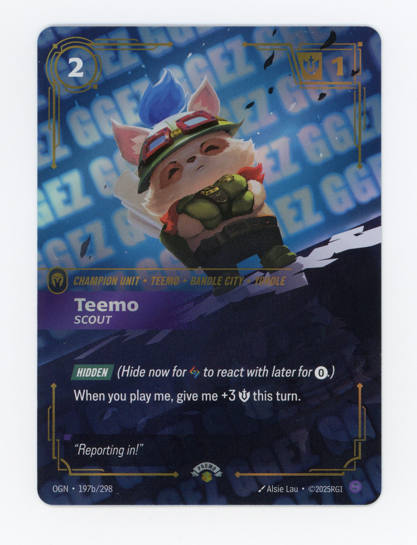 Teemo - Scout — GG EZ|Foil — ID 19232