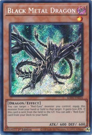 Black Metal Dragon - RA04-EN016 - Secret Rare - 1st Edition