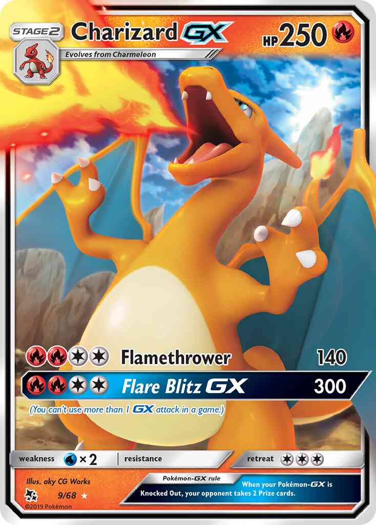 Charizard-GX - 9/68 - Rare Holo GX [sm115-9] [Ultra]