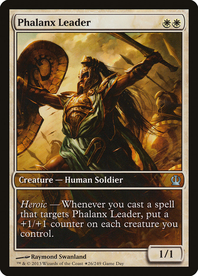 Phalanx Leader [26] [Theros Promos] [Non-Foil]