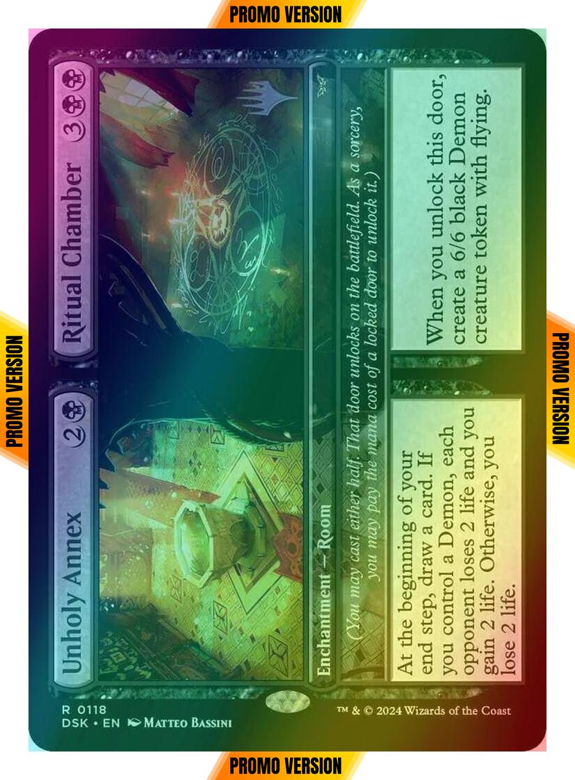 Unholy Annex // Ritual Chamber [118p] [Promo Pack] [Duskmourn: House of Horror: Promos] [Foil]