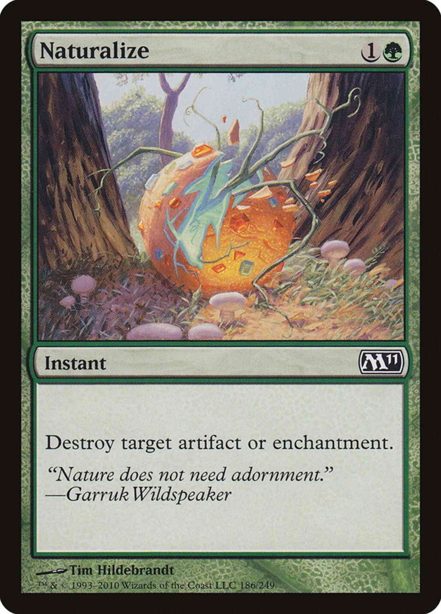 Naturalize [186] [Magic 2011] [Non-Foil]
