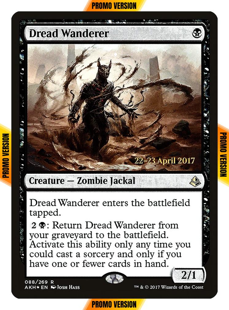Dread Wanderer [88s] [Amonkhet Promos] [Foil]