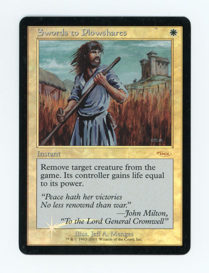 Swords to Plowshares — Foil — ID 18442