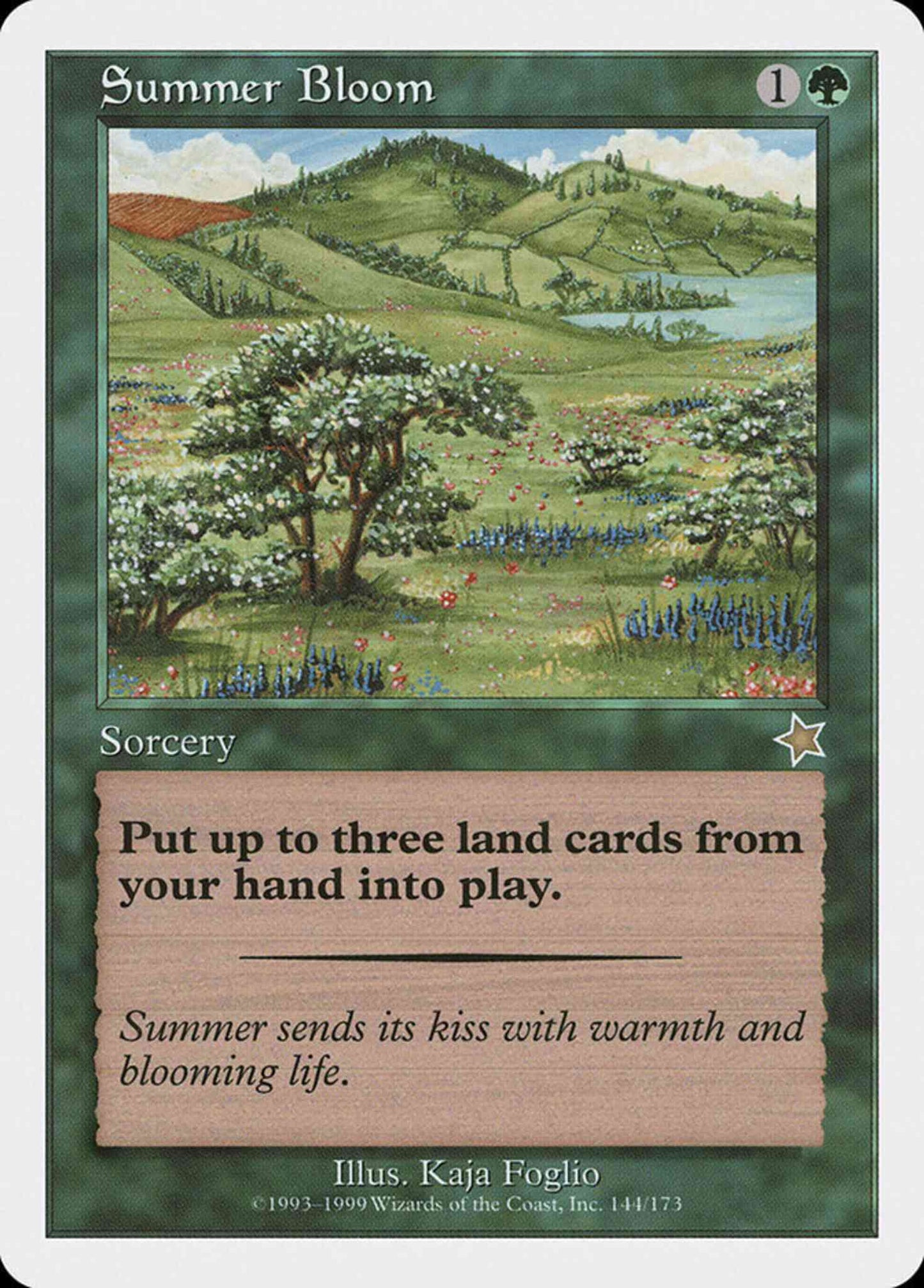 Summer Bloom [144] [Starter 1999] [Non-Foil]