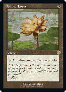 Gilded Lotus [17] [Retro Frame] [The Brothers' War Retro Artifacts] [Non-Foil]