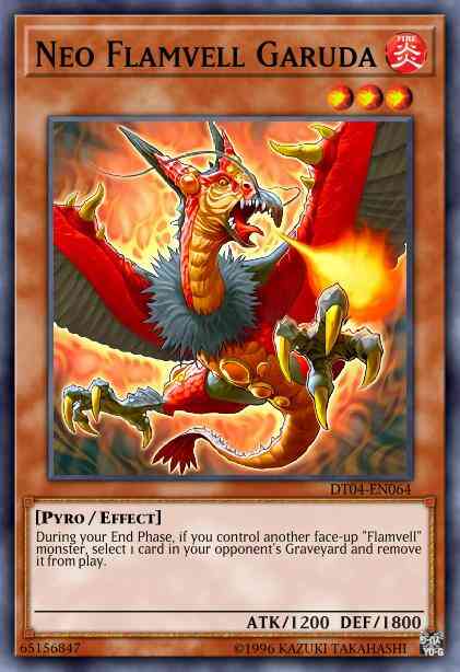 Neo Flamvell Garuda - DT04-EN064 - Duel Terminal Normal Parallel Rare - Duel Terminal