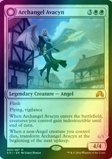 Archangel Avacyn // Avacyn, the Purifier [5] [Shadows over Innistrad] [Foil]