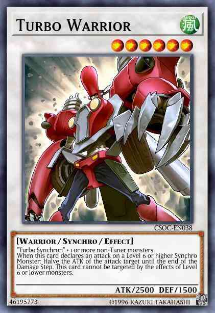 Turbo Warrior - CT05-EN004 - Secret Rare - Limited
