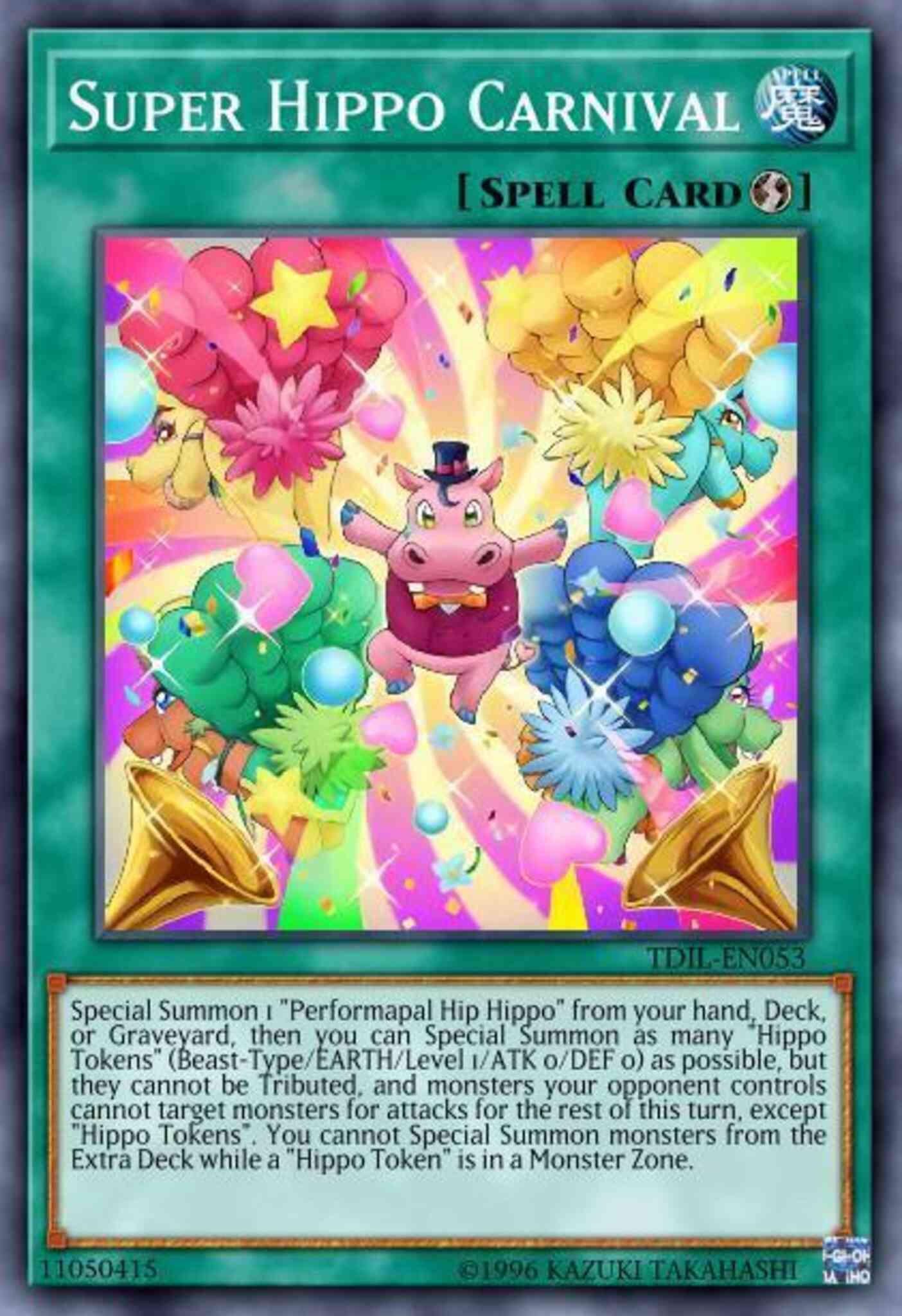 Super Hippo Carnival - TDIL-EN053 - Common - Unlimited