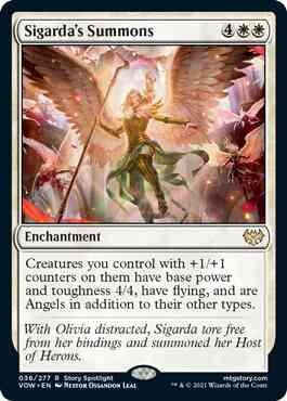 Sigarda's Summons [36] [Innistrad: Crimson Vow] [Non-Foil]