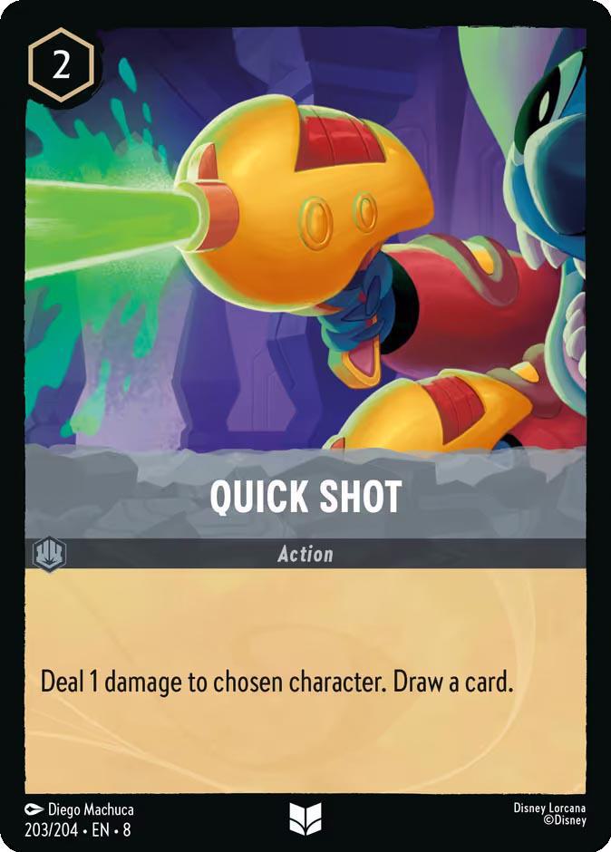 Quick Shot - 203/204 [Reign of Jafar] [Non-Foil]