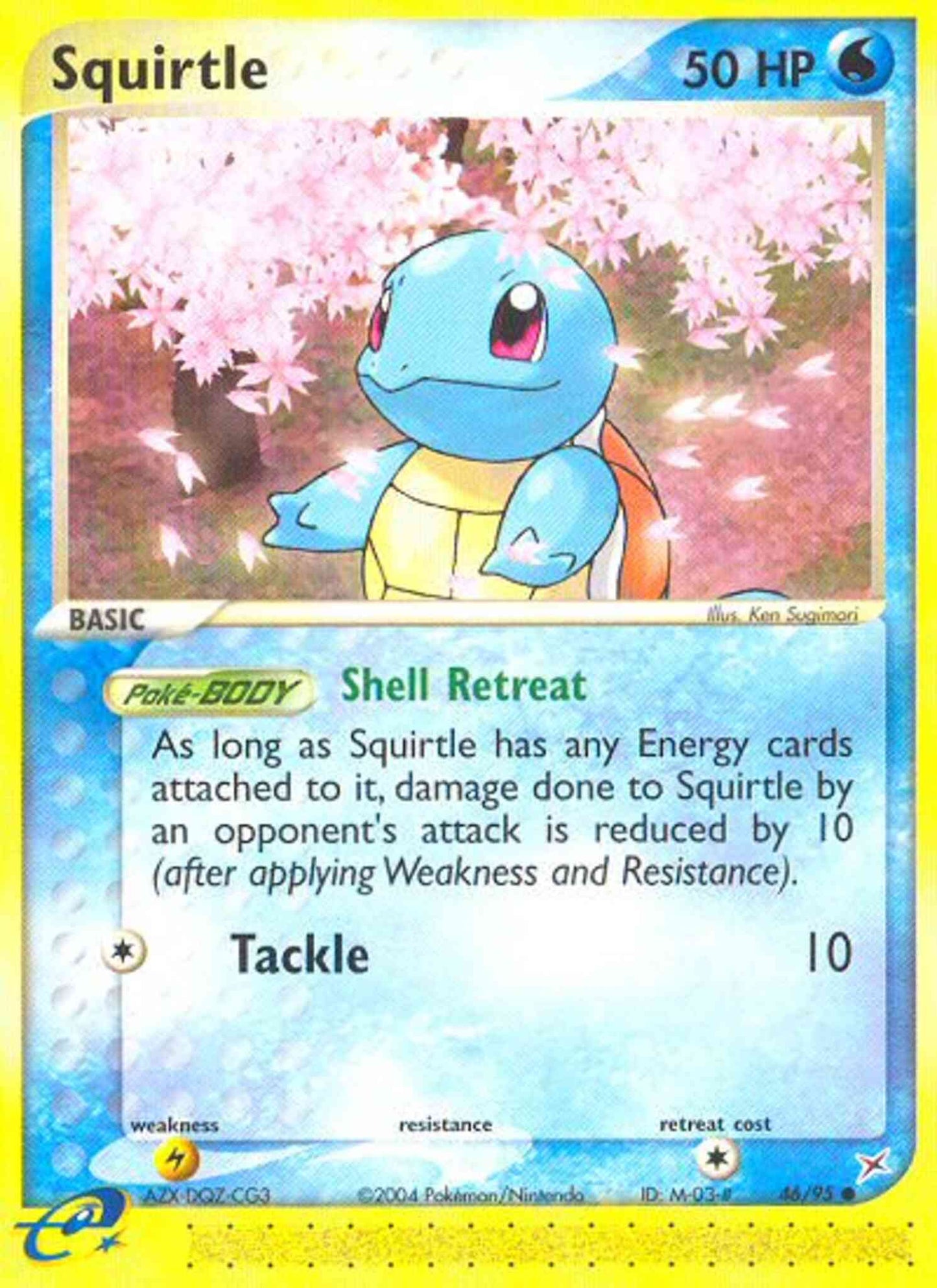Squirtle - 46/95 - Common [ex4-46] [Reverse Holo]