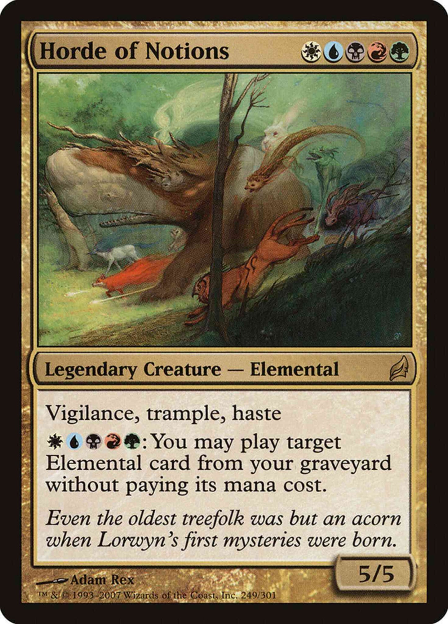 Horde of Notions [249] [Lorwyn] [Non-Foil]