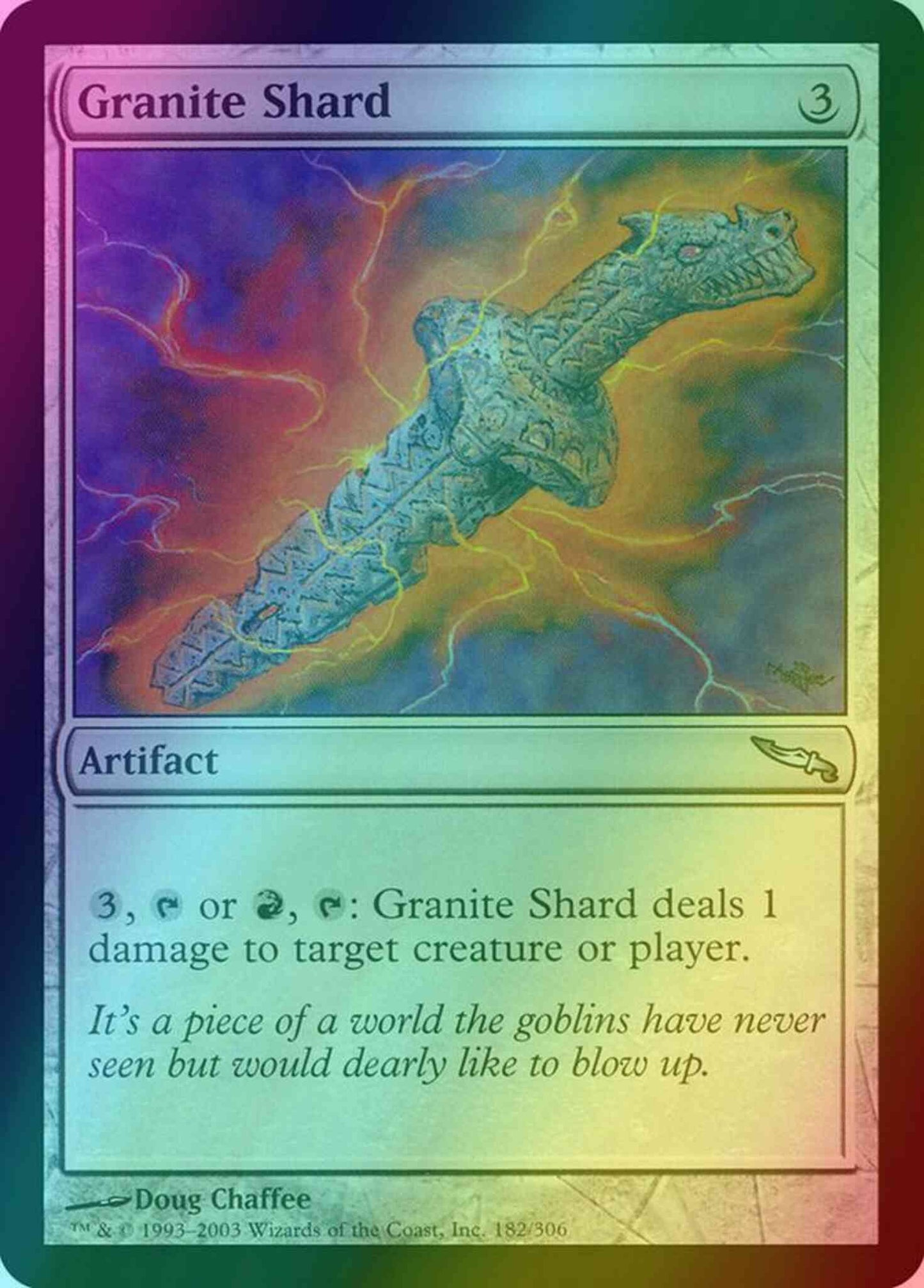 Granite Shard [182] [Mirrodin] [Foil]