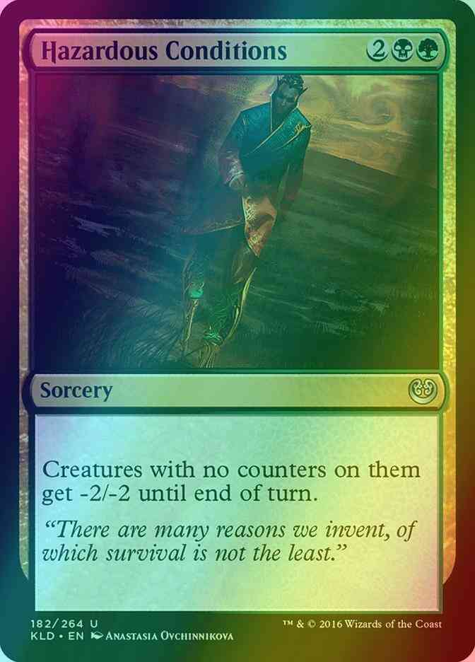 Hazardous Conditions [182] [Kaladesh] [Foil]