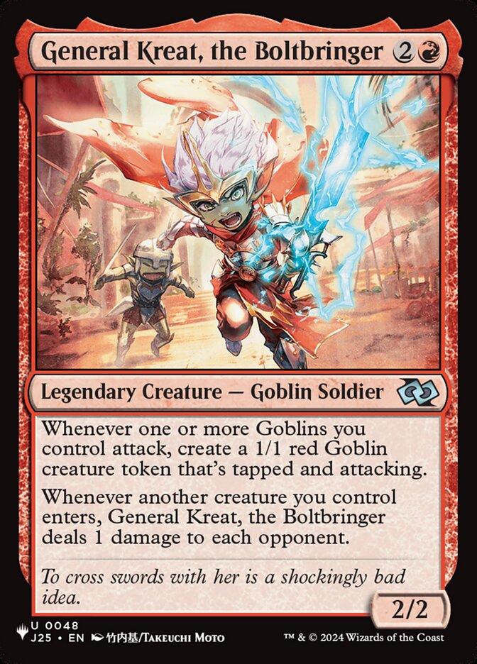 General Kreat, the Boltbringer [J25-48] [The List] [Non-Foil]