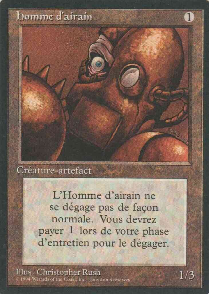Brass Man - French [238] [Foreign Black Border: French] [Non-Foil]