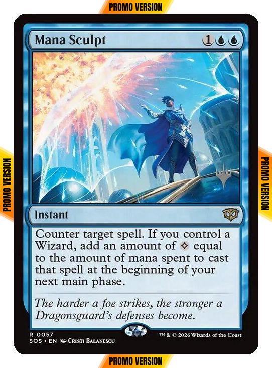 Mana Sculpt [57p] [Promo Pack] [Secrets of Strixhaven Promos] [Non-Foil]