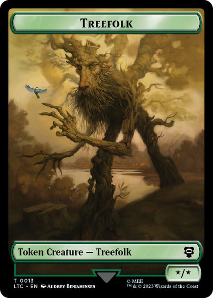 Beast Token (10) // Treefolk Token (13) [The Lord of the Rings: Tales of Middle-earth: Commander: Tokens] [Non-Foil]