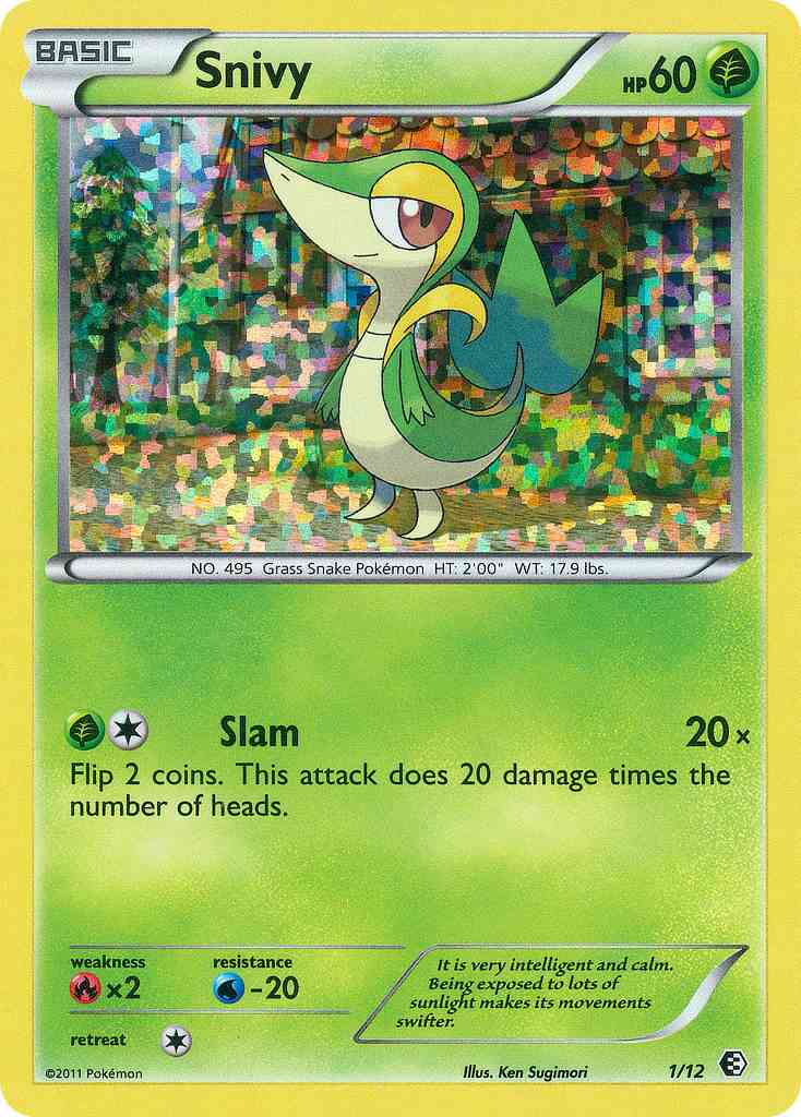 Snivy - 1/12 - Promo [mcd11-1] [Holo]