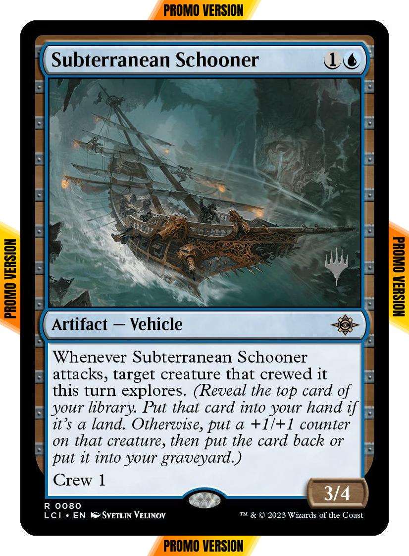 Subterranean Schooner [80p] [Promo Pack] [The Lost Caverns of Ixalan: Promos] [Non-Foil]