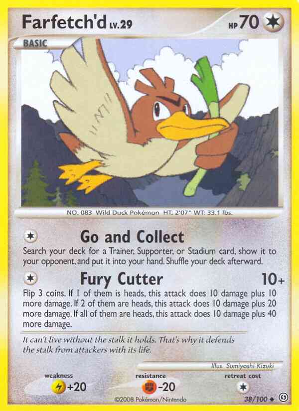 Farfetch'd - 38/100 - Uncommon [dp7-38] [Non-Holo]