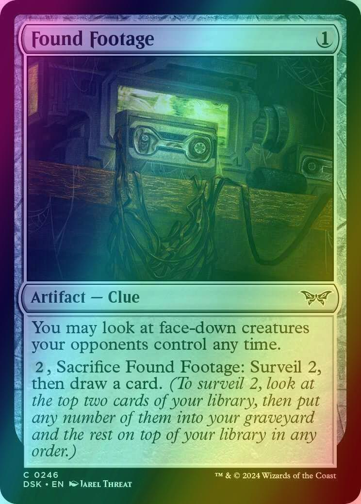 Found Footage [246] [Duskmourn: House of Horror] [Foil]