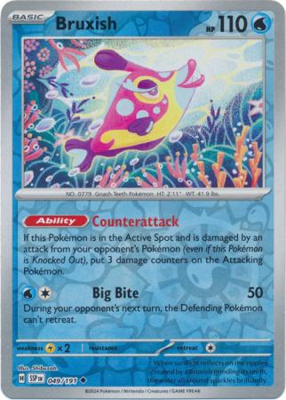 Bruxish - 049/191 - Uncommon [sv08-049] [Reverse Holo]