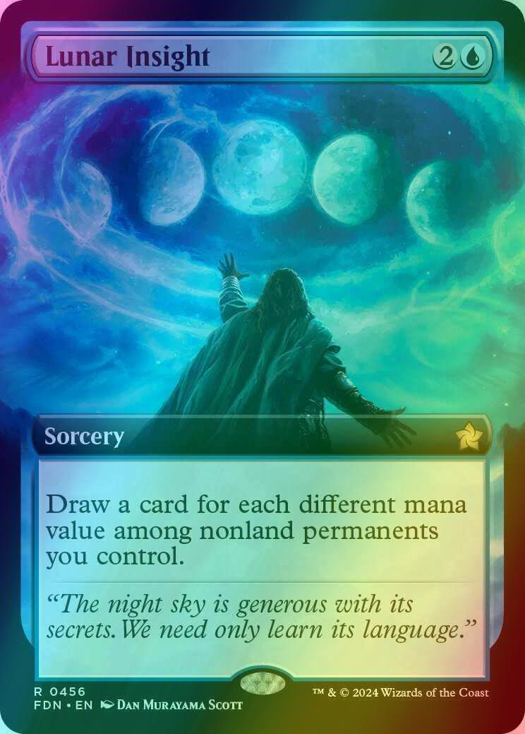 Lunar Insight [456] [Extended Art] [Foundations] [Foil]