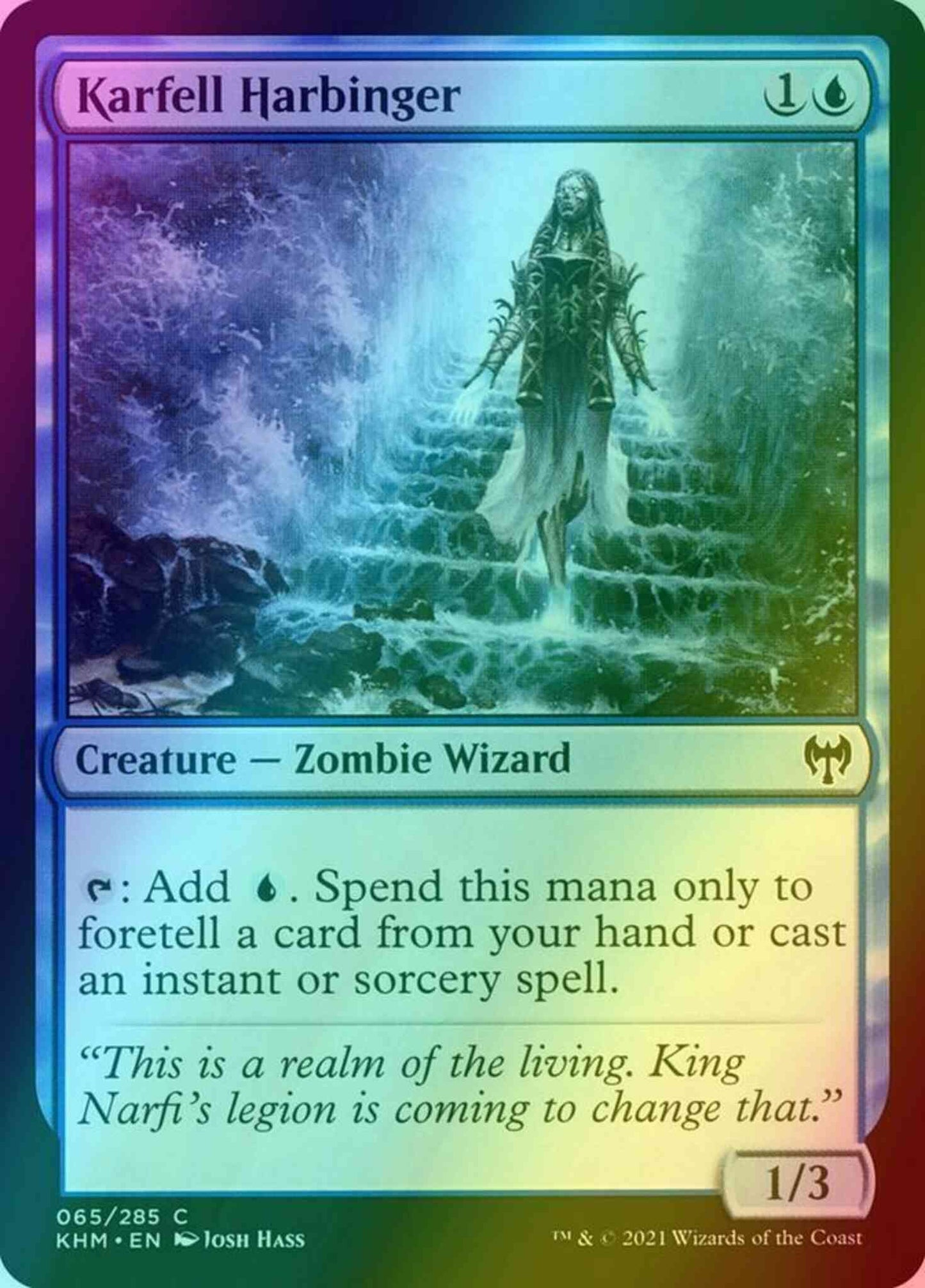 Karfell Harbinger [65] [Kaldheim] [Foil]