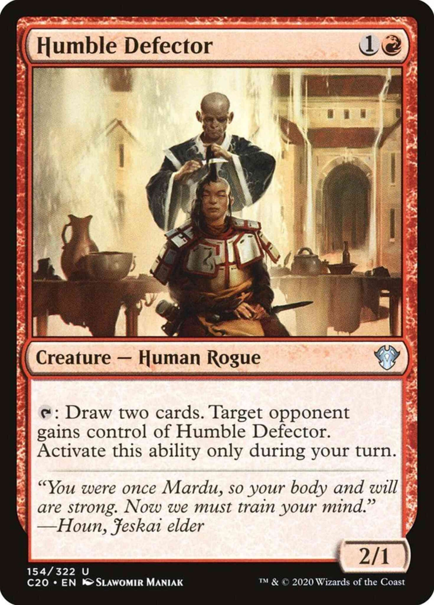 Humble Defector [154] [Commander 2020] [Non-Foil]